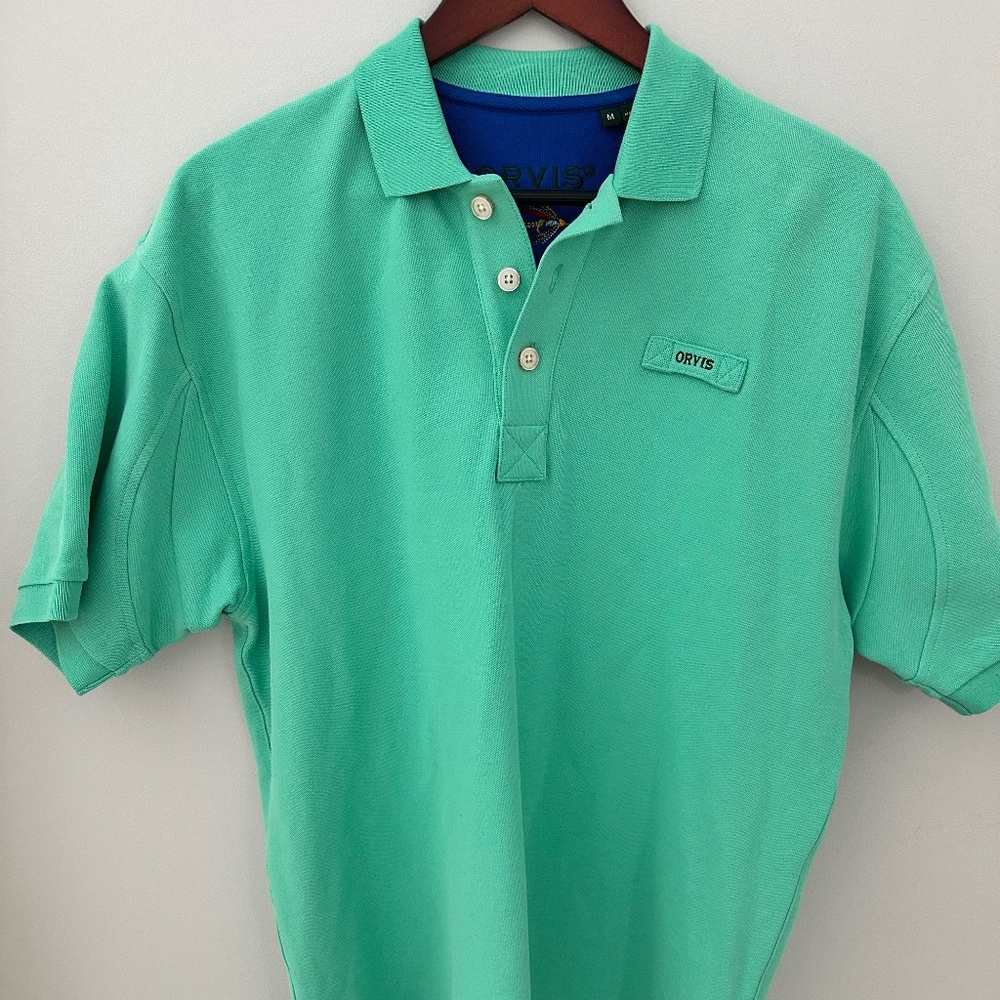 Orvis Signature Mens Polo SZ Medium